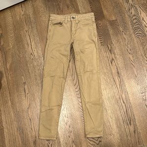 American Eagle 00 Short Khaki Jeggings